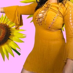 VINTAGE HIPPIE DRESS